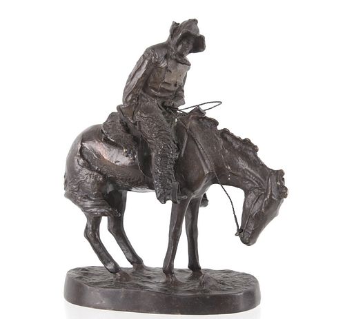 Frederic Remington "The Norther" Bronze