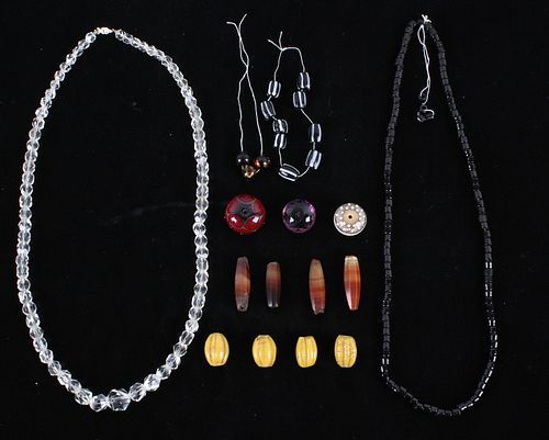 Assorted Fancy Trade Beads Collection