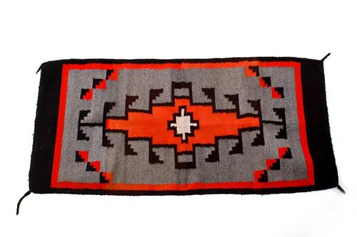 Southwest Mexican Woven Wool Rug