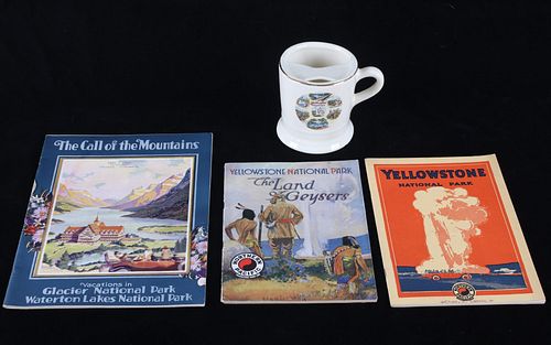 Yellowstone & Glacier Trip Planning Books & Mug