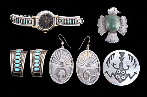 Navajo & Zuni Old Pawn to Vintage Silver Pieces