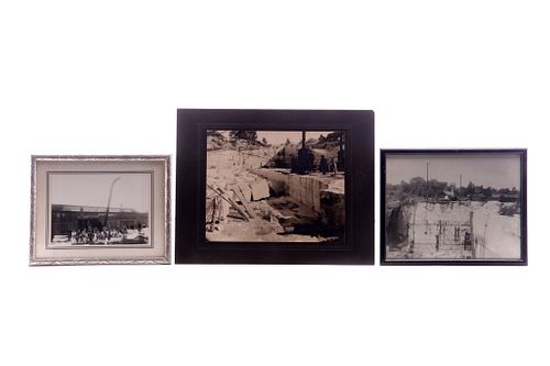 Early 1900's Rock Quarry Photographs (3)