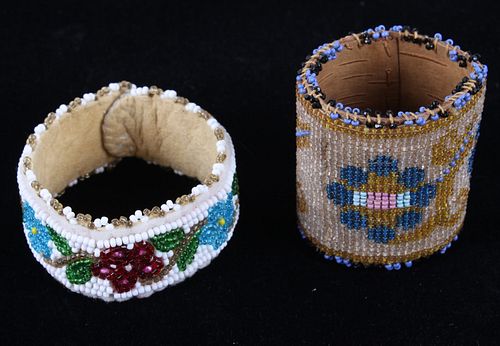 Native American Beaded Cuffs Small (2)