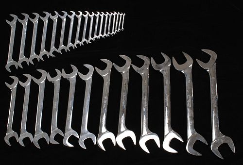 29pc Snap-On Double Sided Angle Open End Wrench