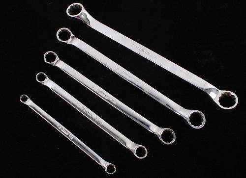 Snap-On 5pc SAE Offset Box End Wrench Set