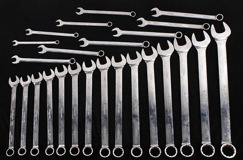 Snap On Metric Open End & Box Wrench Set