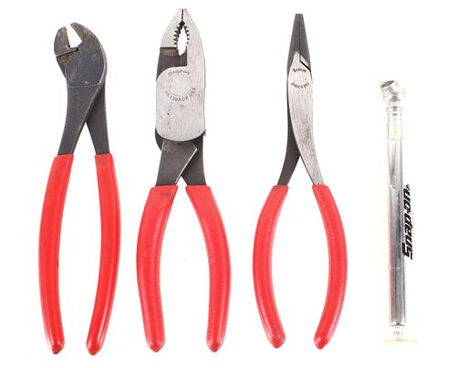 Snap-On Tool Pliers & Tire Pressure Gage