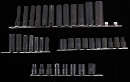 Snap On 3/8" & 1/2" Impact Socket Collection