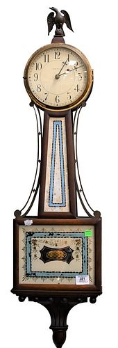 Waltham Weight Driven Banjo Clock, Provenance: The Estate of Ed Brenner, Short Hills, New Jersey.
