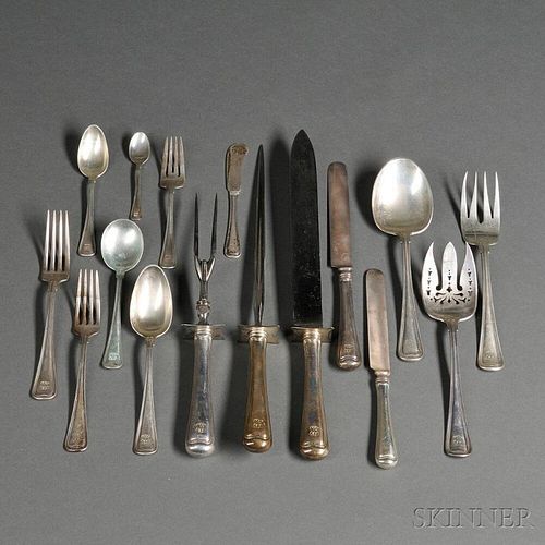 Gorham Old French   Sterling Silver Flatware Service