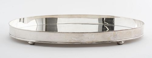 Modern Silver-Plate Tray