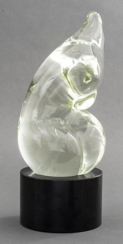 Livio Seguso Italian Murano Art Glass Sculpture
