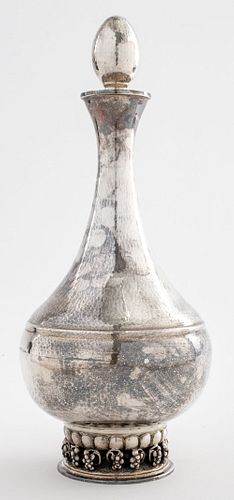 Sterling Silver Shabbat Wine Decanter