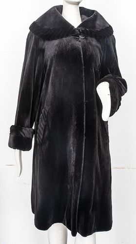 G. Michael Hennessy Sheared Mink Fur Coat