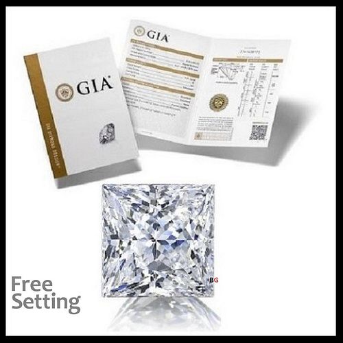 2.01 ct, I/VS1, Princess cut GIA Graded Diamond. Appraised Value: $26,500 
