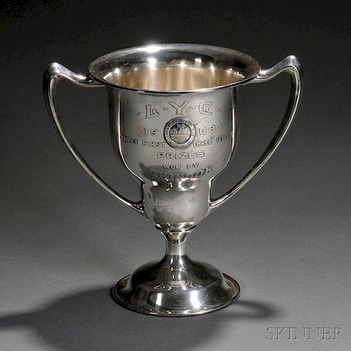 Mauser Sterling Silver Larchmont Yacht Club Trophy