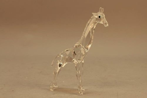 Vintage Swarovski crystal giraffe figure