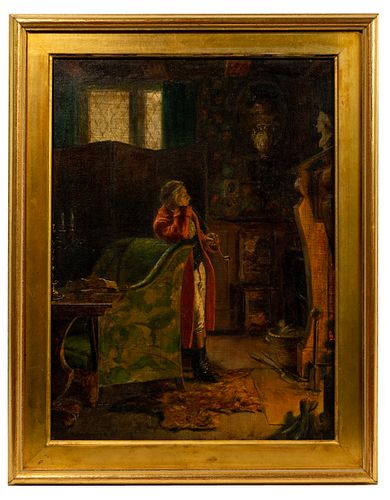 William Verplanck Birney (American, 1858-1909) Oil on Canvas
