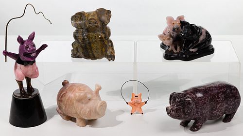 Pig Sculpture Assortment