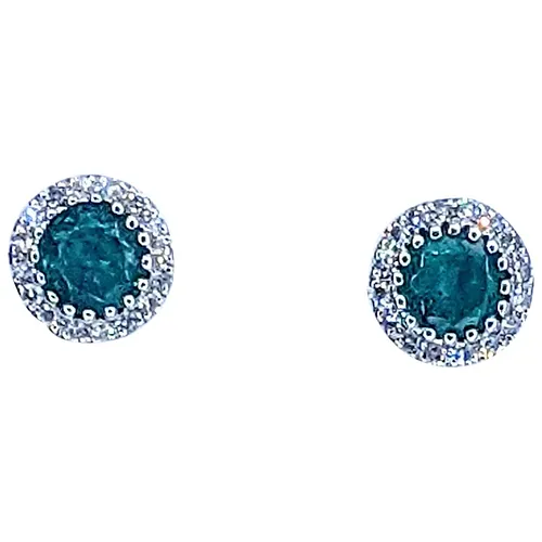 Everyday Emerald & Diamond Stud Earrings