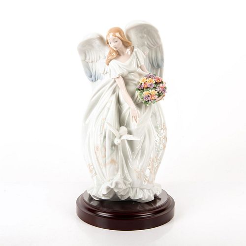 Flowers of Peace 1001867 LTD - Lladro Porcelain Figurine with Base