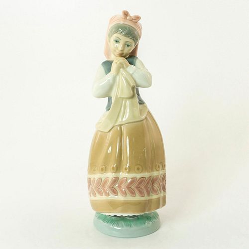 Blushful Girl 1005026 - Lladro Porcelain Figurine