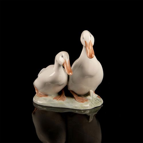 Royal Copenhagen Porcelain Figurine, Drake and Duck 2128