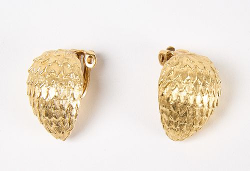 14kt Gold Clip Earrings