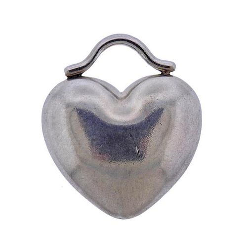 Tiffany &amp; Co Sterling Silver Heart Pendant