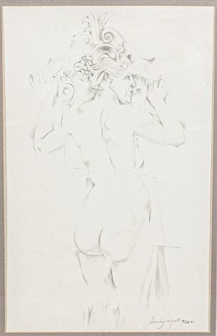 Stanley Wyatt Drawing on Paper
