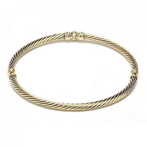 14KT Yellow Gold Collar Necklace