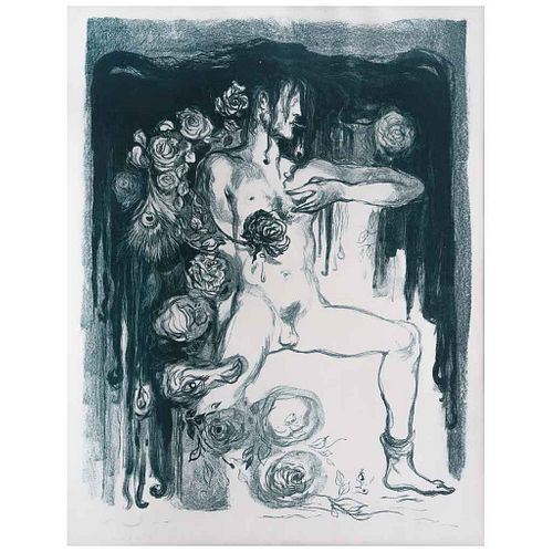 JOSÉ GARCÍA OCEJO, Untitled, Signed and dated 74, Lithograph, Pruve d'artiste, 25.5 x 19.6" (65 x 50 cm) | JOSÉ GARCÍA OCEJO, Sin título, Firmada y fe