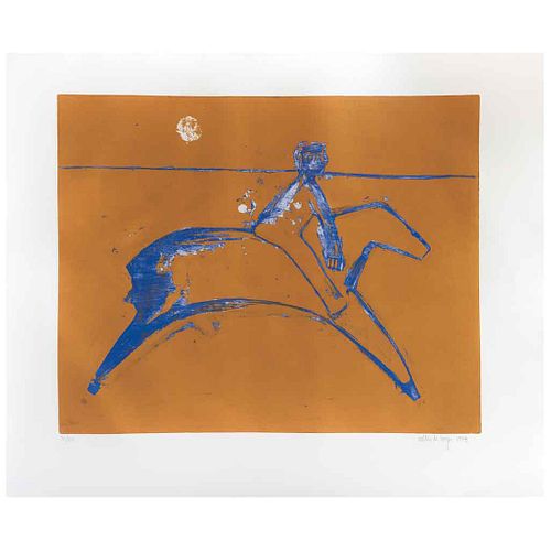 REMIGIO VALDÉS DE HOYOS, Untitled, Signed and dated 1994, Aquatint etching 30/30, 23.6 x 29.1" (60 x 74 cm) | REMIGIO VALDÉS DE HOYOS, Sin título, Fir