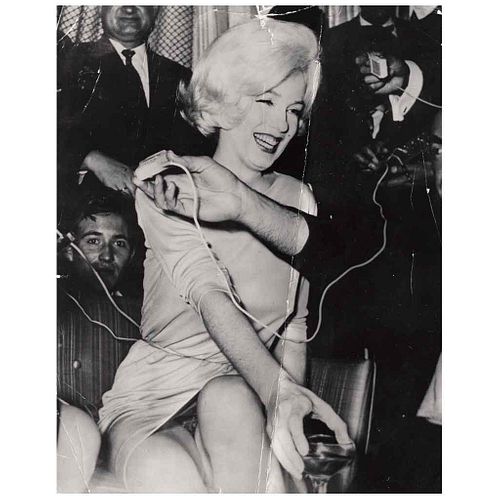 ANTONIO CABALLERO, Marilyn Monroe durante su visita en México, 1962, Unsigned, Silver/gelatin, 25 x 19.5 cm /9.8x7.6" | ANTONIO CABALLERO, Marilyn Mon