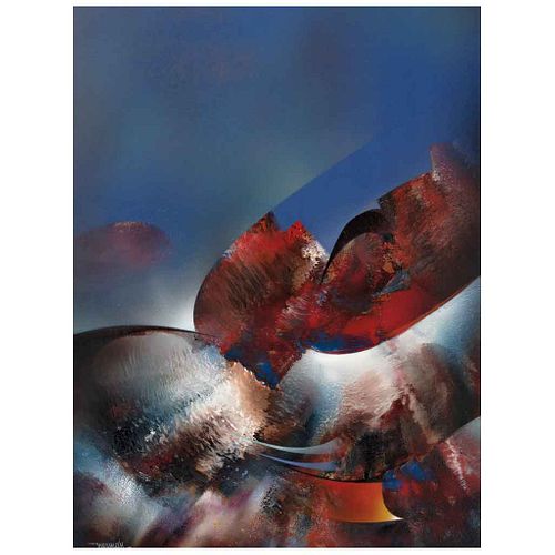 LEONARDO NIERMAN, Consagración de la primavera, Signed, Acrylic on plywood, 31.4 x 23.6" (80 x 60 cm) | LEONARDO NIERMAN, Consagración de la primavera