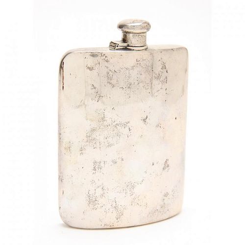 Antique Tiffany & Co. Sterling Silver Hip Flask 