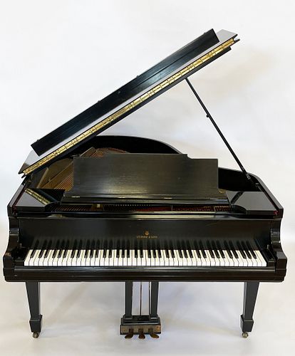 1936 Steinway & Sons Black Lacquer Baby Grand Piano