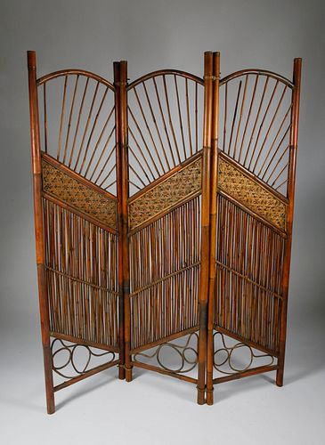 Bamboo Room Divider, 19th Century