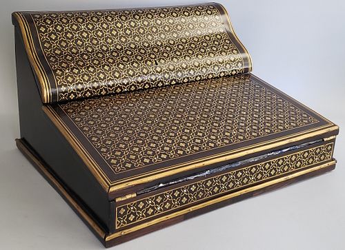 French Louis Phillipe Lady's Traveling Lap Desk, 19th Century