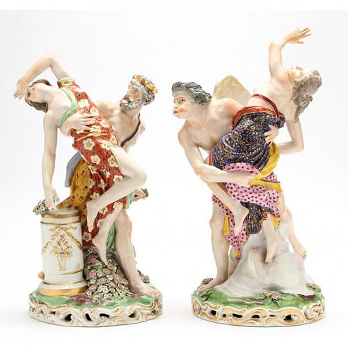 Pair of Samson Porcelain Figurines 