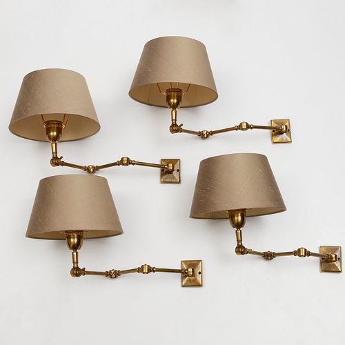(4) Galerie des Lampes, articulated wall sconces
