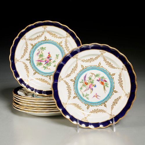 Royal Worcester for Tiffany & Co. dessert plates