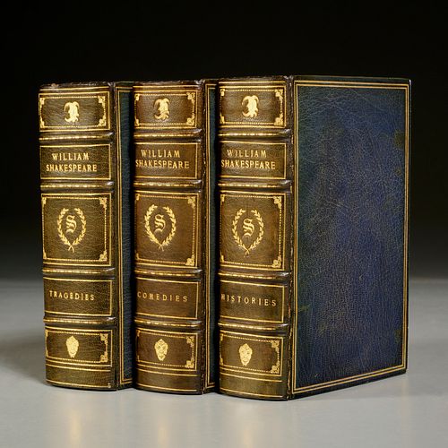 Shakespeare, Mayfair Edition, fine leather binding