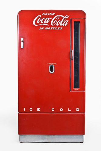 Coca-Cola Refrigerated Vending Machine by The Vendo Company