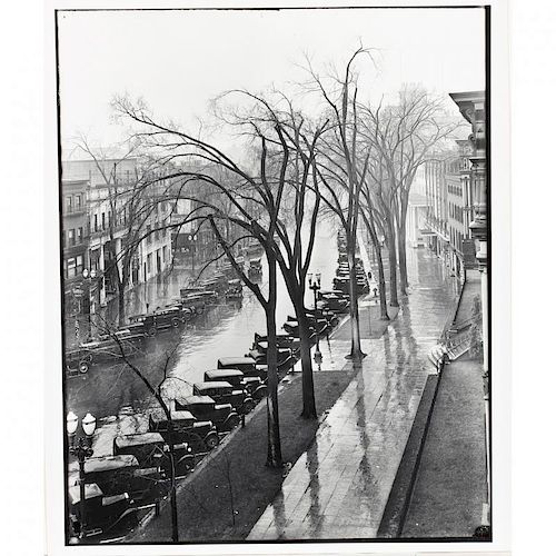 Walker Evans (1903-1975), Main Street, Saratoga Springs, New York 