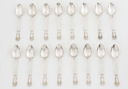 Alvin 'Chateau Rose' Sterling Silver Spoons, 16