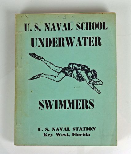 U.S. Navy School Underwater Swimmers manual 1958
