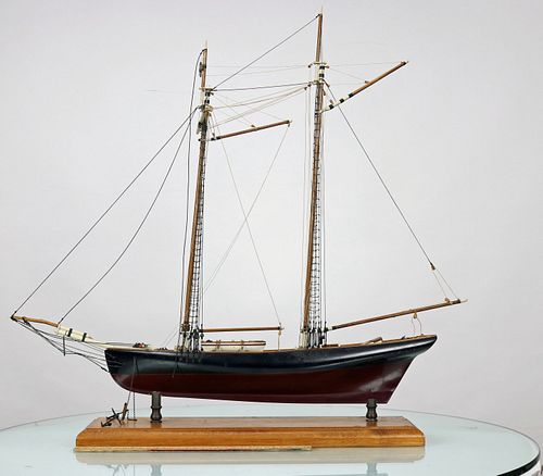 Impressive Baltimore Clipper Style Wood Ship Model