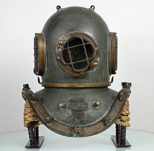 Circa 1914 A.J. Morse & Son Antique Diving Helmet