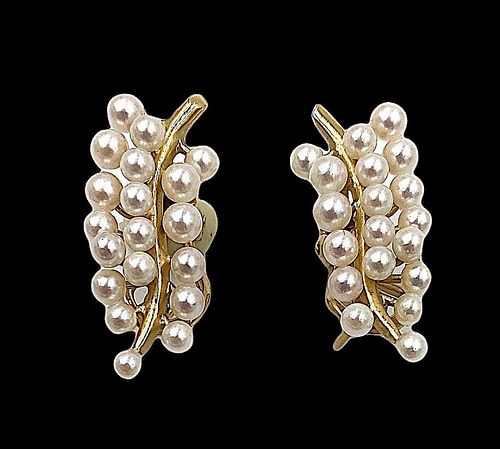 Fisher and Company Pearl Earrings, After Tiffany